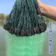 Yuxige sticky fish net fish net three-layer fishing net green silk sunken net fishing net hanging net to catch fish wire mesh sticky fish net crucian carp fish net 3 meters high 6 fingers 100 meters long three-layer sunken net lead pendant style