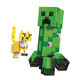 Botong Dream My World Building Blocks Führung Keramik Steve Crawler Leopard Katze Baugruppe Building Block Spielzeug Steve 11166