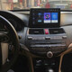 Convient pour 08 09 10 11 12 13 Honda Huitième génération Accord / Gosi Picture Central Controw Affichage de la navigation grand écran Version WiFi 2G + 32G Norme officielle