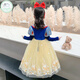Sweet girl's Snow White dress summer style Frozen Elsa princess dress Six Day dress tutu skirt children's dress Snow White dress 120