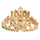 Sangetian (Sangty) Kinderbausteine ​​intellektuelle Puzzle -Form -Bausteine ​​zusammengebaut Spielzeug 100 Spielzeug für kleine Kinder, Jungen und Mädchen (2909) 100 Gemüse, Obst und Tiere Bausteine