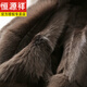 Hengyuanxiang Murb Jacket для женщин в коротком зимнем стиле и универсальном свободном мехе интегрированная утолщенная теплая куртка для женщин Хаки Л. Рекомендуется 105-115Jin [Джин равняется 0,5 кг]