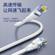 SAMZHE Category 6 network cable CAT6 Gigabit network cable engineering home computer notebook router broadband monitoring computer network 8-core twisted pair finished jumper Category 6 Gigabit white round wire 1 meter