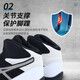 KUANG QUAN boxing shoes for men and women wrestling shoes rubber sole professional competition squat shoes Muay Thai fighting Sanda training fighting shoes New white gray 42
