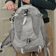 星昔旅行双肩包2025新款休闲运动防泼水徒步背包书包轻便户外登山包 太空灰
