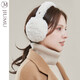 JIUMU (JIUMU) Women's ear cups Warm ear cups Ear protection cups Foldable ear covers Ear packs ear warm winter ear cover children RZ008 meter white