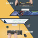 罗技（Logitech）K845机械键盘 有线键盘 办公电脑打字键盘 电竞游戏发光全尺寸个性化定制键帽卡皮巴拉 生日礼物 【K845露营之夜限定礼盒】红轴