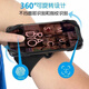 OEING Sports Outdoor Universal Mobile Phone Armband Arm Bag Wristband Elastic Rotating Running and Cycling Black Wrist Model Detachable Model