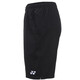 Yonex Yonex Badminton Tennis Sportswear Men's Short Yy Quick Dry 15048CR-007 Black L