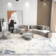 Roy Joyfgo moderner einfacher Teppich Wohnzimmer Großgröße Leichtes Luxus-Sofa Couchtisch Teppich Haushalt Nordisches Schlafzimmer Studie Schalldämmung Decke AN-701 1,6 m*2,3 m