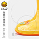 B.Duck小黄鸭童鞋儿童四季雨靴男童女童宝宝束脚筒靴雨鞋5911蓝色22