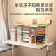 
New appearance computer desk lift desk home study desk small apartment writing desk office standing workbench XZ01 [120*60cm] hand-crank lift-Elegant white