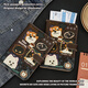 Sac de rangement de billets de passeport Shantou Lincun Portable pour aller à l'étranger Cat de passeport de passeport de chat et de chien Certificat Pack de protection Pack de carte multifonctionnement de chat [Denzi Bourne Mountain]