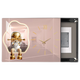 
Chengzi Light luxury electric meter box decoration painting with clock distribution box cover without holes Modern simple hanging painting Astronaut clock K11968 60*45cm (block 50*35) black frame with cover