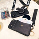 DVUJVS 零钱卡包适用苹果13/13promax手机壳斜跨12pro背带挂绳iphone12/1 【小奇相机零钱包】配斜跨挂绳-手绳 iPhone13