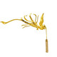 An Feng Blessing Bride Phoenix Hairpin Golden Tassel Ancient Style Xiuhe Hanfu Step Shake Hairpin Wedding Gift Golden Phoenix