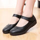 CARTELO large size mother shoes 42 women's shoes soft sole spring and autumn middle-aged and elderly leather shoes women 41 genuine leather flat sole non-slip single shoes 44 autumn black cowhide 6187 38 standard size