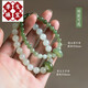 Ji Ge Hetian Jade Qing Water Color Lake Bracelet vert pour les femmes Xia Gaobing Bracelet polyvalent pour les cadeaux pour le meilleur ami Qing Water Green Hetian Jade 6 mm adapté pour la circonférence de la main 1517cm