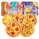 Qiaonong Duowei Pizza Set 5 porciones 1285 g (salchicha * 2 fruta de techo de tocino) Productos terminados de mozzarella