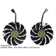 
Gigabyte p106 fan GTX1060 1050ti 1070 RX570 580 graphics card new adapter fan Original fan pair Default