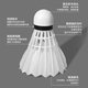 Made in Tokyo, fixed-tone four-star badminton single barrel, 10 pieces, composite cork goose feather ball, entertainment, cost-effective and durable
