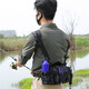 Jamis Lure Bag Multi-functional Lure Waist Bag Fishing Rod Bag One-shoulder Crossbody Rod Lure Backpack Raft Rod Bag Scorpio Black Camouflage