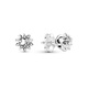 PANDORA Sparkling Star Earrings, Small and Elegant Birthday Gift for Girlfriend Sparkling Star Earrings, One Size Fits All