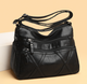 
Light ou new leather mother bag women's soft leather one-shoulder crossbody bag large capacity simple middle-aged women's bag k686 retro caramel color