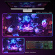 RVB PAD LUMING LUMAISE GRAND POKÉMON GENGGUI E SPORTS GAME CLAVE CLAVE Table Anime Table Amosphérique Lumière 85 DD-3291 RHB GENGUI 350X250MM4M