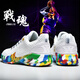 NIYUANSU new basketball shoes Mamba spirit men's breathable practical cement floor wear-resistant low-top breathable sound combat boots 695 black purple 40