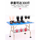 OIMG pet grooming table dog shearing fixed frame hair blowing household folding shelf trimming table bathing table grooming table portable blue SF-601 not included
