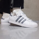 阿迪达斯 （adidas）男鞋女鞋春季新款运动鞋三叶草经典低帮板鞋小白鞋时尚休闲鞋 EE6196 36