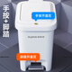 Best Helper Kitchen Trash Can 16.5L Living Room Home Internet Celebrity 2025 Large Bathroom Toilet Office Pedal with Cover
