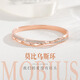 Prodigal Heart Lucky Four Leaf Clover Rose Gold Bracelet Women's Bracelet Bracelet Girls Jewelry Birthday Gift for Girlfriend Mobius Infinite Love Bracelet