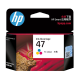 惠普（HP）47墨盒原装适用dj4825 4826 4828 4829 4877 4800系列打印机 47彩色墨盒（约700页）6ZD61AA