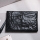Losbury Herrenhandtasche Neue Mode echte Lederumschlagstasche für Männer Business Casual Clutch Bag für Männer weich