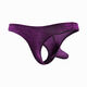Bullet separation thong men's single gay comfortable T-pants sexy small nightclub gay love S (1'9-2'1) purple 1 pair
