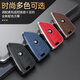 迪加伦 宝马钥匙套5系3系X3X5X1X2X6刀锋7系4系8系专用汽车钥匙包扣壳男士女铝合金属真皮改装 咖金色+钥匙扣