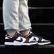 Chaussures pour hommes Nike Nike Chaussures pour femmes Dunk Low Low Top Top pour hommes et femmes Couples Sports Skateboard Casual Fashion Chaussures CW1590 (GS) / DD1391-100 Panda noir et blanc 36,5