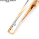 North Martin high-end brand tie clip men's formal business simple groom wedding shirt clip gold gift