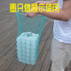 Yuxiyuan Yuxiyuan handmade fishing net fishing net pocket copy net accessories fishing net pocket thickened and large mesh fish catching fishing gear diameter 40-45 net depth 60 mesh 2 cm