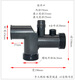 ISE kitchen waste disposer sewer pipe, anti-odor, anti-backflow, anti-odor, anti-reflux single and double-slot sink sewer pipe, single-slot single sewer pipe