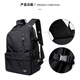 Cavlslkcat -Rucksack für Männer große Kapazität Rucksack Business Business Trip Computertasche Freizeitstraße Rucksack High School College Schultasche Schwarz 31*23*47 cm