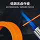 Shanze (Samzhe) Fibre Jumper Telecom Grade LC-LC Multi-mode Dual Core OM2 Low Smoke Haloging sans renforcement respectueux de l'environnement Câble Câble Pigtail 5m G2-LCLC05