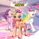 Petite poupée poney chant Shining Singing Star Figure Xiyue Girl jouant House Children's Toys's Sound Light Birthday Gift