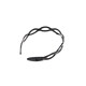 ALEXANDRE DE PARIS European and American style wavy classic headband versatile headband hair accessories for women N black