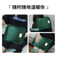 Aiyuanmanmini explosion-proof hot water bag rechargeable electric heater plush cover electric heater warm water bag hand warmer hand warmer baby ink green