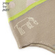 Jnby von Jnby Jiangnan Stoff Kinderkleidung Hut verdickt niedliche süße lässige drucke Herbst- und Winterjungen und Mädchen Kinder 6o0k13820 904/gemischt rosa Grün L