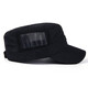JEEP SPIRIT hat men's summer flat top hat breathable sun protection net hat men and women couples outdoor mountaineering sports fishing sun hat khaki