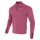 Nike (NIKE) long-sleeved T-shirt men's spring and autumn sportswear running training fitness half-zipper pullover DD566 DD5663-653 pink purple M